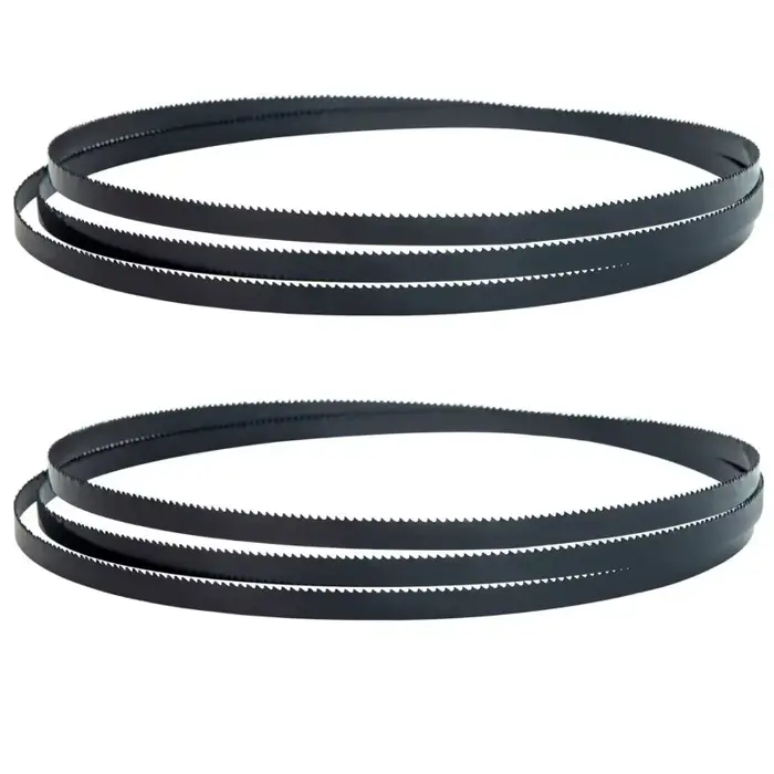 Lame de scie à ruban de haute qualité pour le bois dur, le bois tendre et le plastique – Longueurs 2320, 2240, 1826, 1400 x 12,7 mm, largeurs 12,7 mm, 6T, 10T, 14T