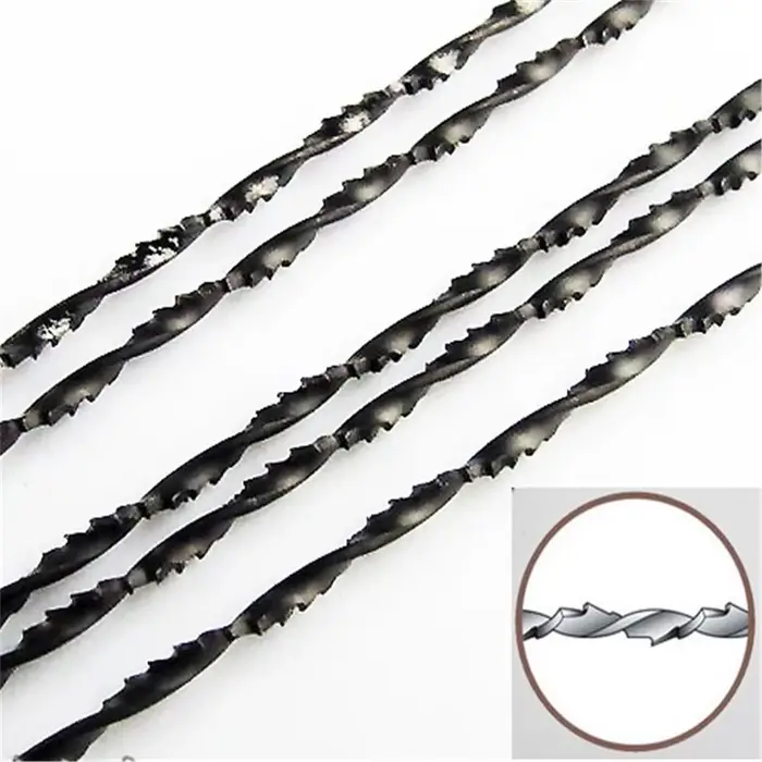 Lot de 12 lames de scie à fil diamanté pour la découpe de bijoux et de métaux