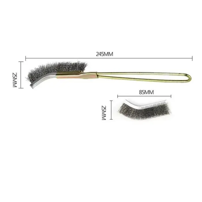 Mini brosse métallique en laiton