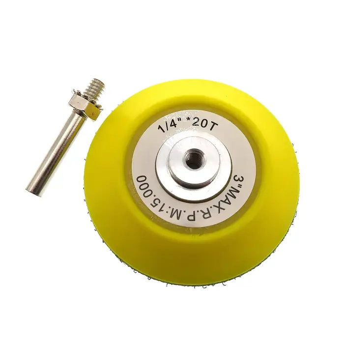 Plaque de support de 3 pouces (75 mm) avec tige de 6 mm