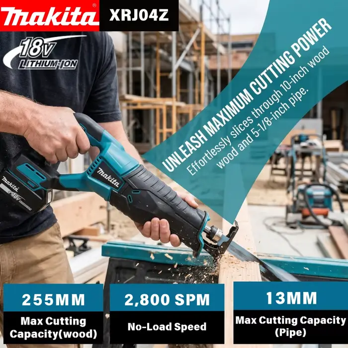 Scie alternative sans balais Makita 18V