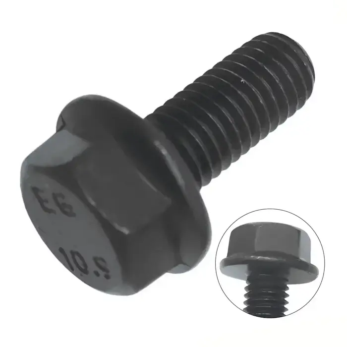 Boulon de lame de scie M8 X 20mm, filetage à main, tête hexagonale pour pièces de machine à couper,
