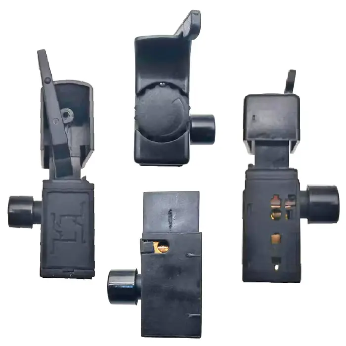 4/1BEK noir 6A 250V perceuse électrique contrôle de vitesse bouton de déclenchement interrupteur à gâchette avec petite