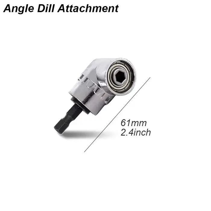 Tournevis à Angle droit, support d'entraînement d'embout, adaptateur de perceuse électrique magnétiq