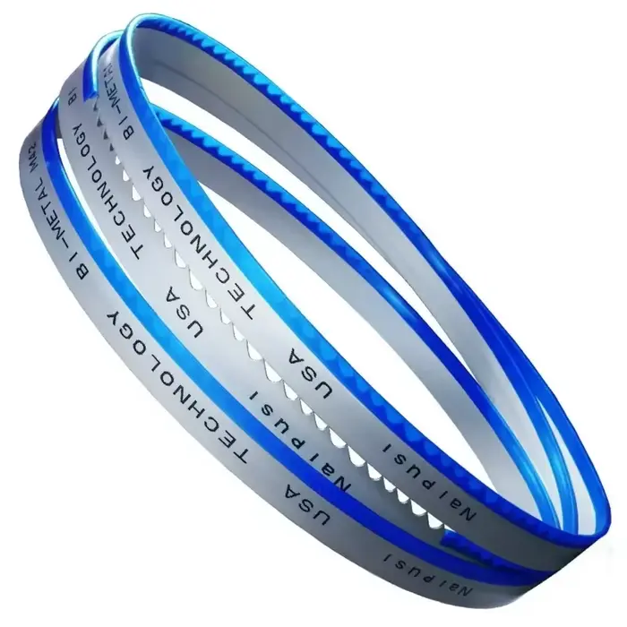 Lame de scie à ruban 2240 1425 1140 1435 16381365mm longueur 13x0.65mm (1/2 "X0.025") avec 6 10 14 TPI M42 Bi métal pour couper les métaux