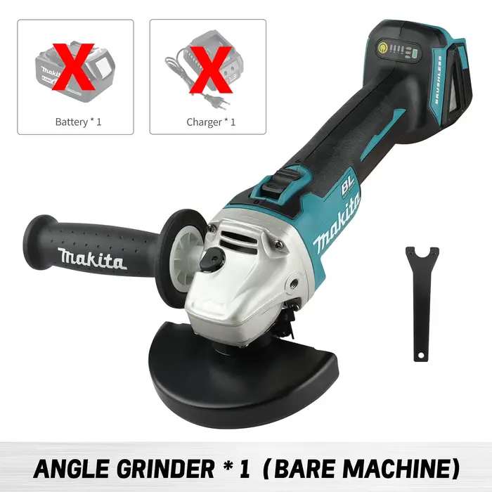 Outil de découpe et de meulage multifonctionnel rechargeable sans balais Makita DGA504 18V 6.0Ah 125mm
