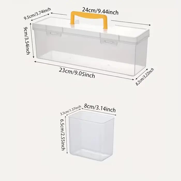 (6 petites boîtes + 1 grande boîte)