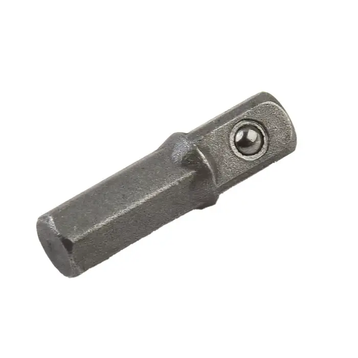 1/4 "entraînement carré à 1/4" douille à percussion à tige hexagonale + 1/4 support d'adaptateur de
