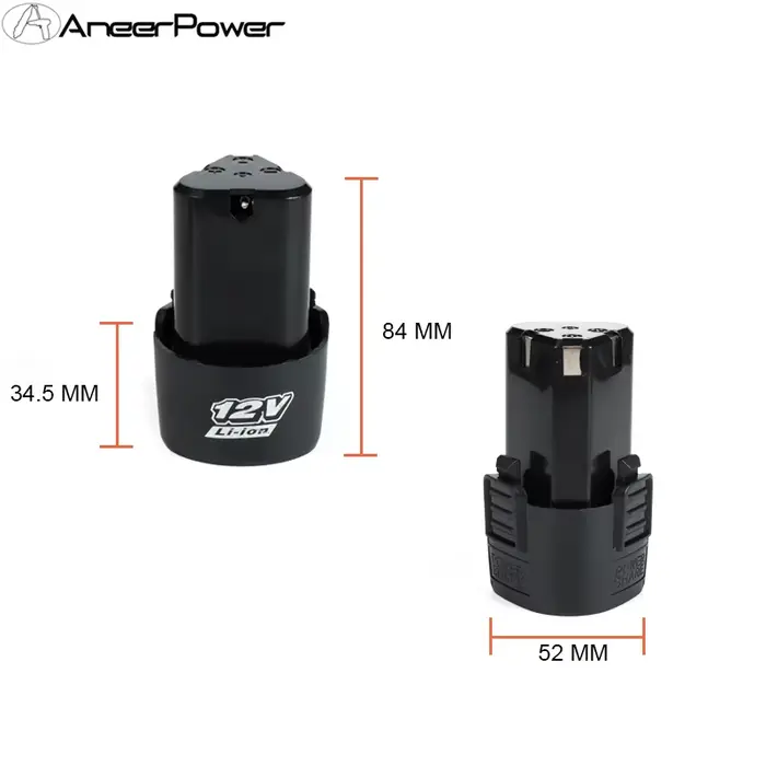 Batterie au Lithium 21V 16.8V 12V, batterie 18650, outils électriques, perceuse Rechargeable pour tournevis sans fil, perceuse électrique