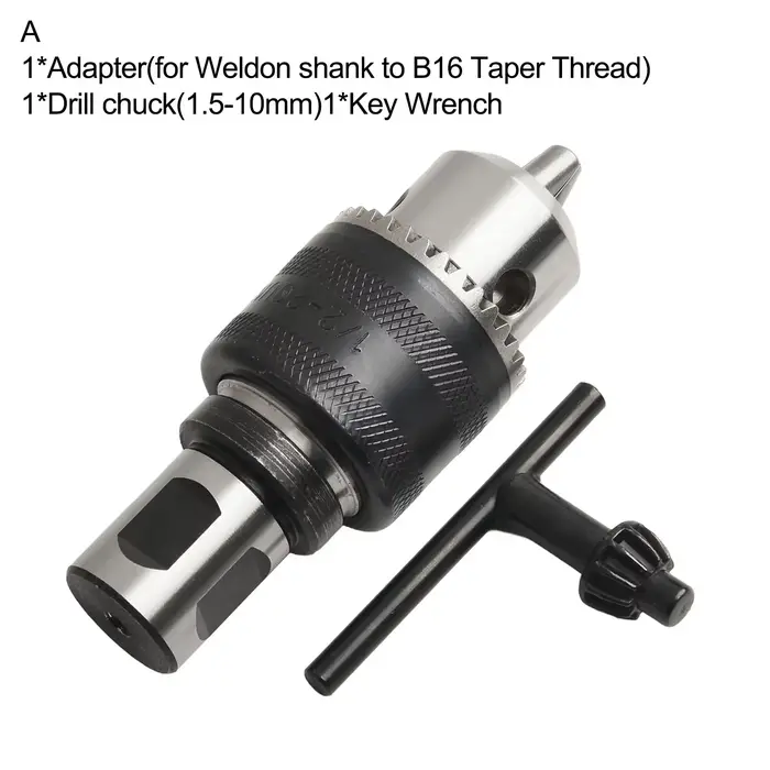 Mandrin de forage pour perceuses sans fil, adaptateur de tige Weldon, mandrin de perceuse magnétique