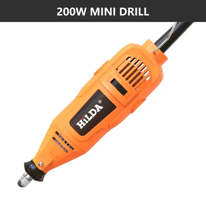 HILDA perceuse électrique Mini graveur outil rotatif 200/400W Mini perceuse 6 positions outils rotat
