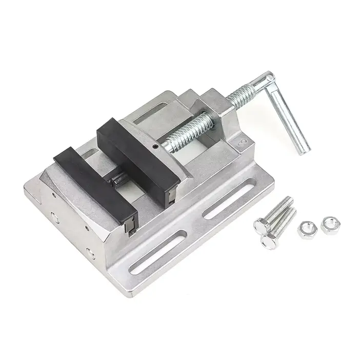 Pince de fraiseuse 3 pouces, étau à mâchoire parallèle, perceuse, étau de presse, table de travail réglable, pince en alliage d'aluminium, serrage à Double piste