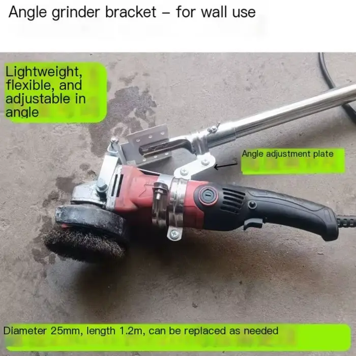 Nouvelle tige d'extension de meuleuse d'angle