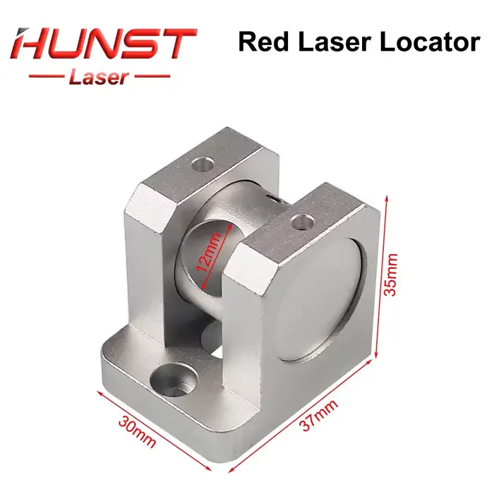Module laser Hunst, localisateur laser rouge, outils, diamètre 12 mm, support de lumière pour machin