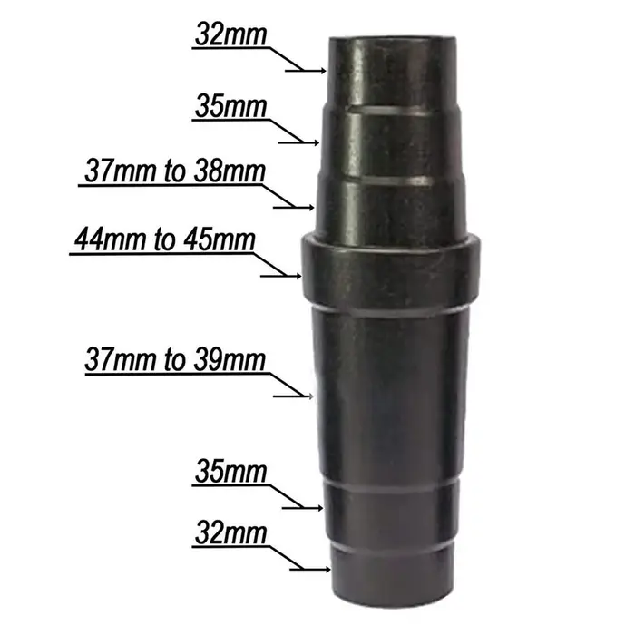Adaptateur de tuyau d'aspirateur convertisseur universel, connecteur d'aspirateur de poussière 32-45