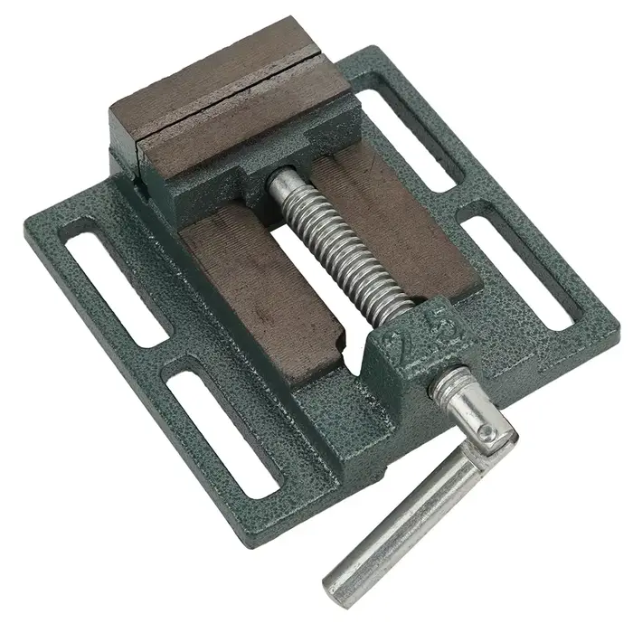 Pince de fraiseuse 2.5 pouces, perceuse, étau, pince d'établi, pince plate, support de Machine de forage, pince à nez plat