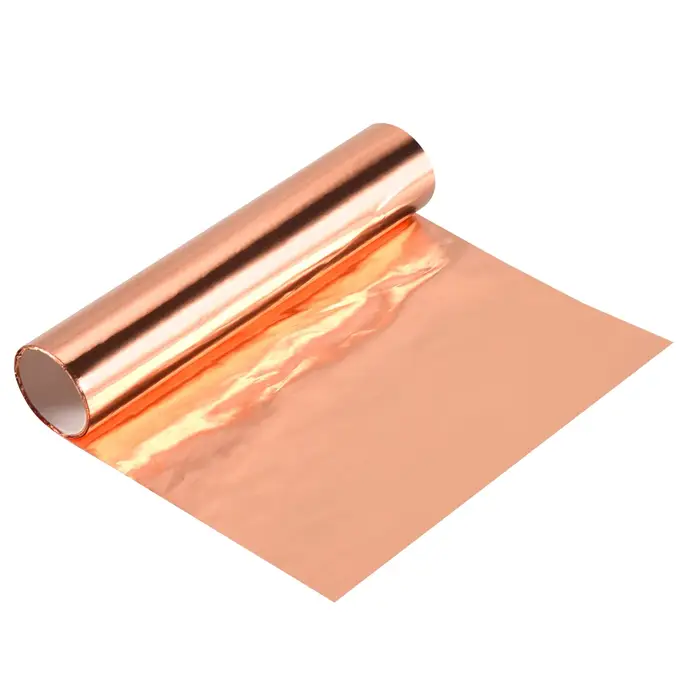 Rouleau de feuille de cuivre