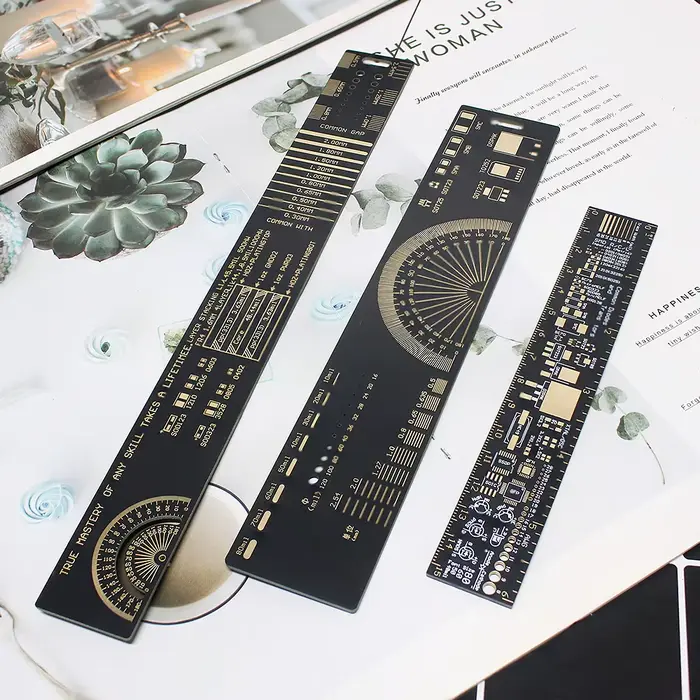 Règle de mesure multifonctionnelle pour PCB de 15 cm/20 cm/25 cm