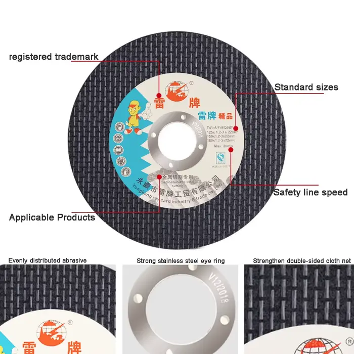 Disques de Coupe en Métal et Inox Disque de meulage pour métaux