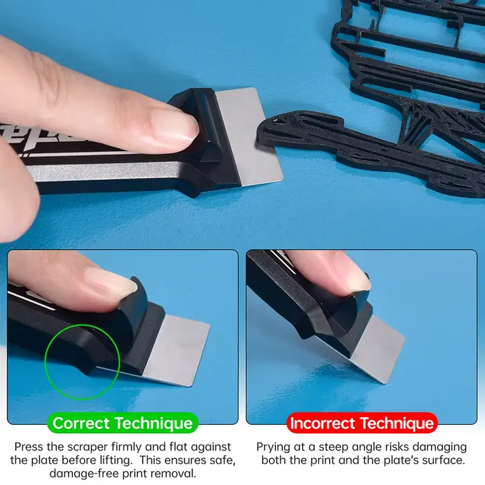 BIQU Sidekick Kit d'outils Tournevis multifonctionnel 5 en 1 Lames de sol de précision légères tranchantes pour imprimantes 3D