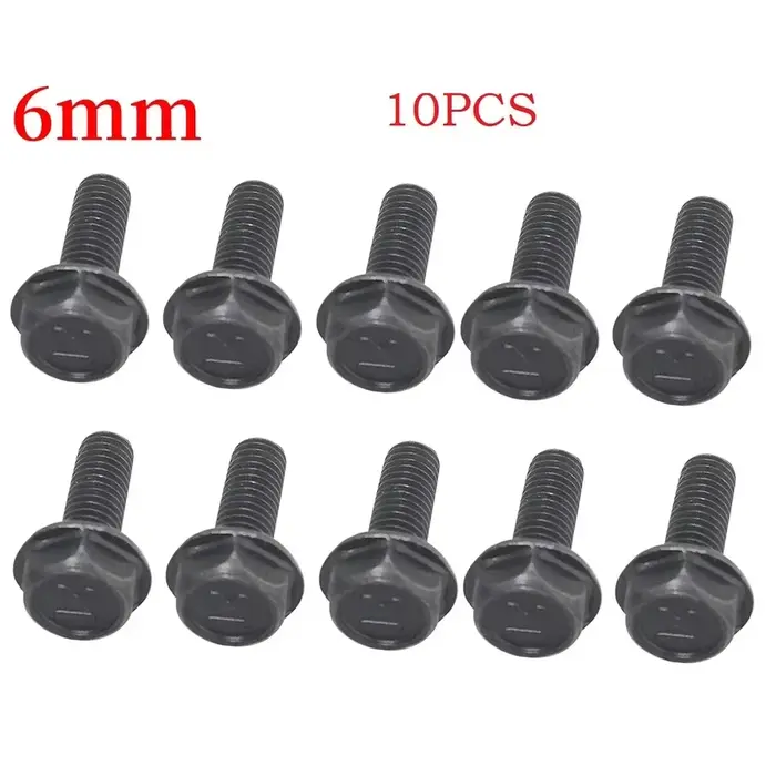 Vis à Lame de Scie M8 M7 M6 pour Machine à Découper, Filetage à Main Hexagonal 6mm/7mm/8mm, Pièces d