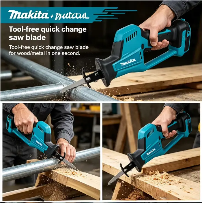 Scie sauteuse électrique Makita DJR189 18V