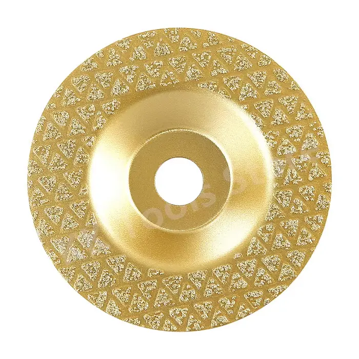 1 pièce/3 pièces 45/60/100 # Plaque de meulage de bol étoile de diamant brasé