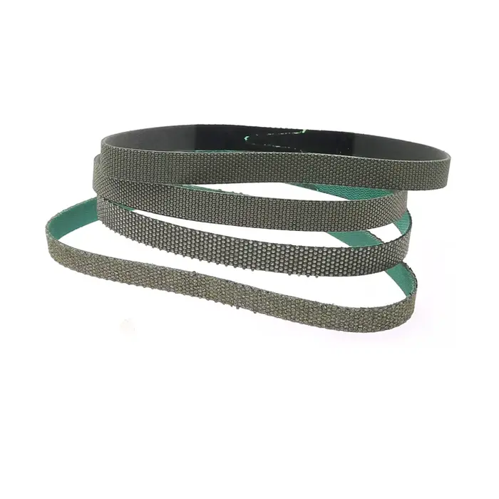 Petite bande de ponçage Abrasive P60 -P3000 330x10mm/457x13mm/492x6mm, outil de ponceuse à bande d'a