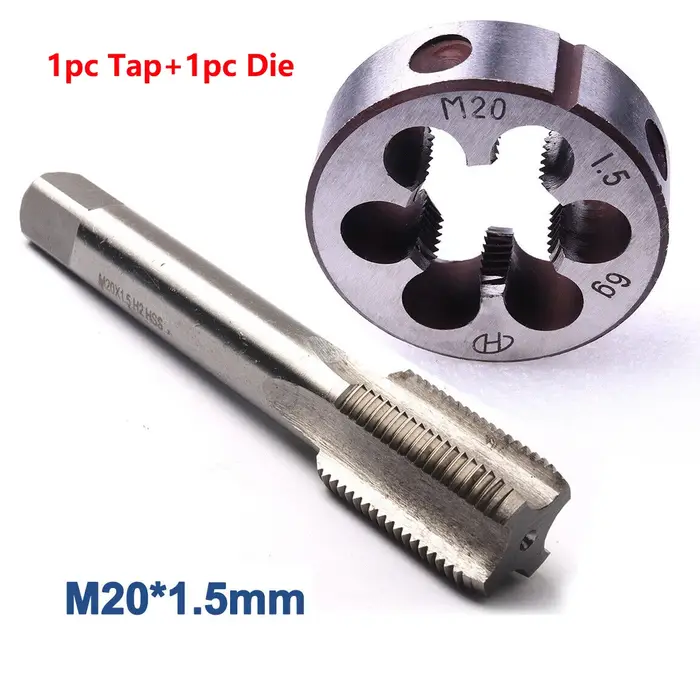 Jeu de tarauds métriques à filetage M10/M12/M14/M16/M15/M18/M20
