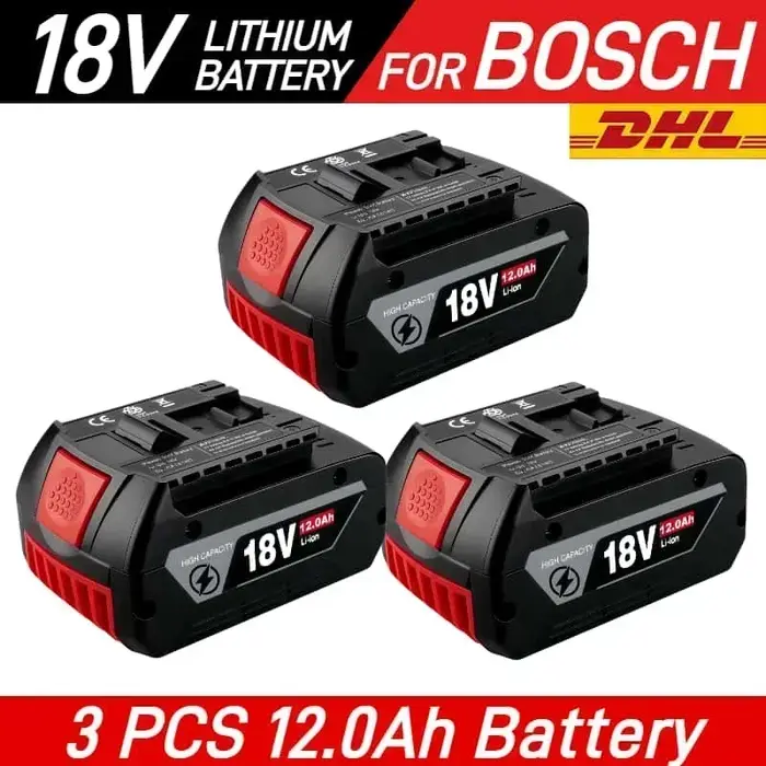 Vente Flash! Batterie Li-ion Bosch 18V 12.0Ah - Qualité allemande