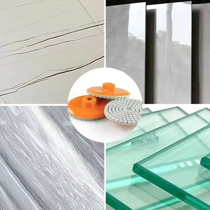 1 pièce Disque de polissage et de finition 80 mm pour carrelage céramique