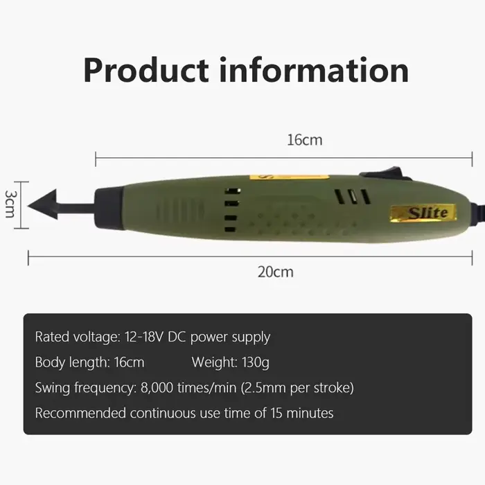 Mini ponceuse 18W 110V-220V