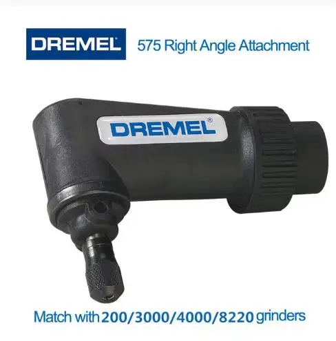 Dremel-Convertisseur d'angle droit d'origine, accessoires pour meuleuses électriques, outils à dista