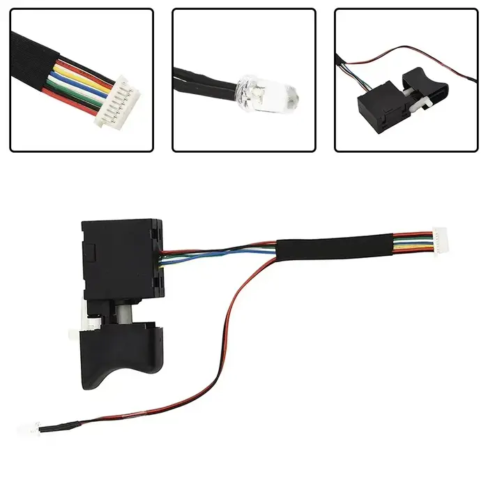 Interrupteur de vitesse de perceuse 7.2V-24V