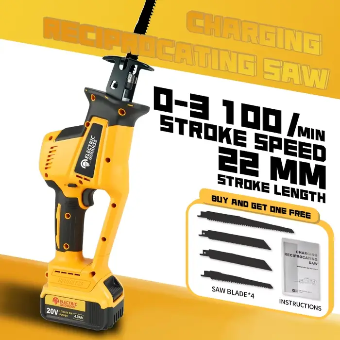 3000W 10000SPM scie alternative électrique tronçonneuse