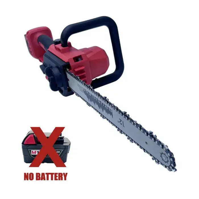 Scie à chaîne sans fil Milwaukee Brushless de 12 pouces avec lubrification automatique pour la coupe d'arbres