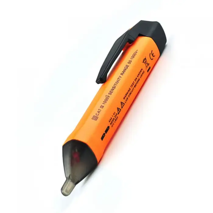 VD03 – stylo testeur de tension sans Contact, contrôle numérique, détection de lumière LED, alarme s