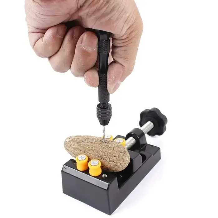 Mini Micro perceuse à main en aluminium avec mandrin sans clé