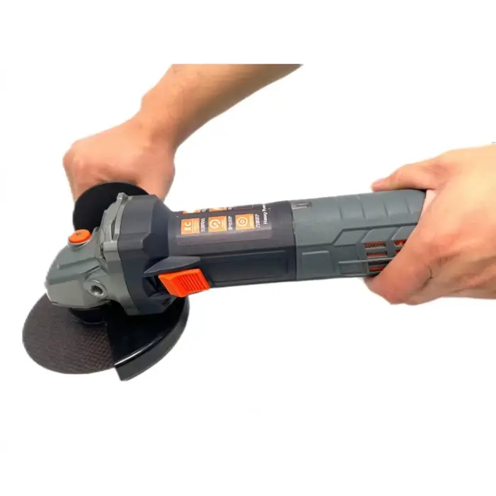 Meuleuse d'angle portable 1013S de type 125, 1300W haute puissance, anti-brûlure, interrupteur latér