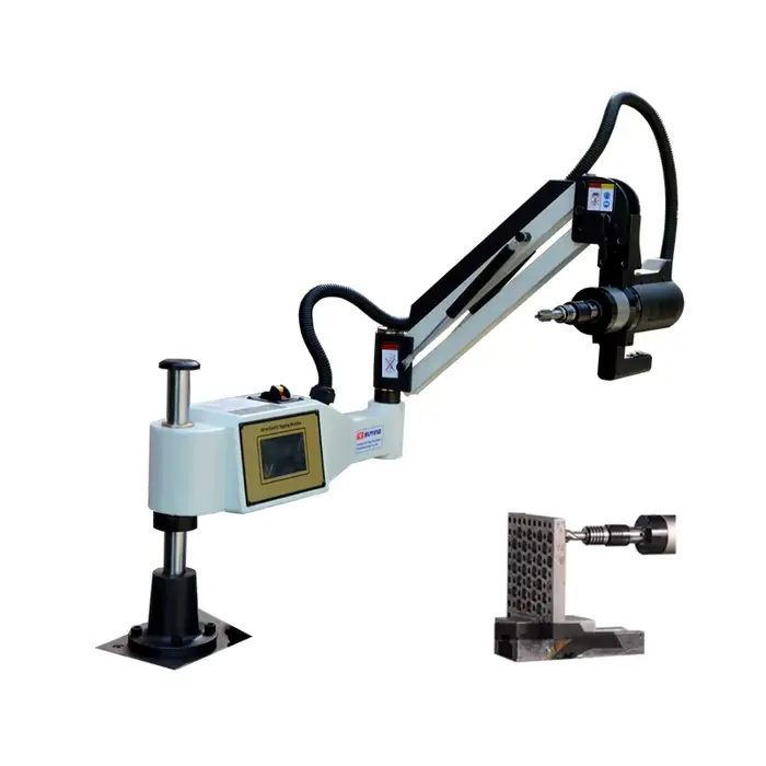 LY M3-M36 Machine à tarauder électrique verticale universelle centre d'usinage Machine-outil 220V alimentation zone de taraudage 1.25m