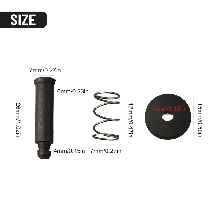 2 ensembles de boutons de verrouillage pour meuleuse