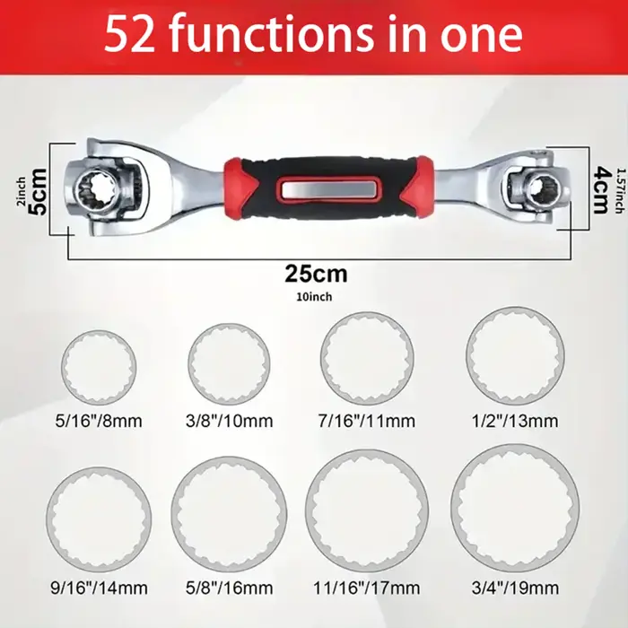 Clé multifonction 52-en-1
