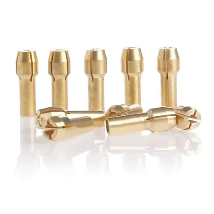 Ensemble de 10 pièces de mandrin de meuleuse électrique, mandrins de perceuse, pince 4.2mm 0.5-3.2mm