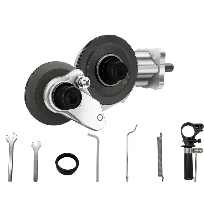 Cisaille à tôle électrique pour perceuse, outil de découpe de métal, cisaille à tôle électrique, acc