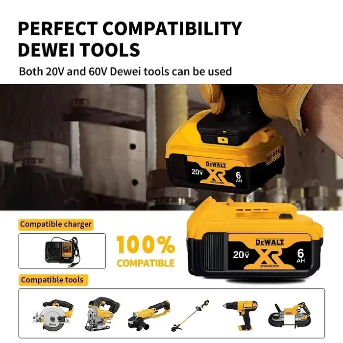 Batterie DeWalt 20V 🔋