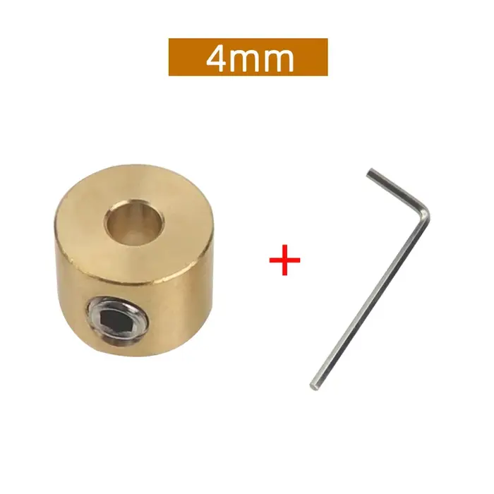 Outils de foret 3-12mm, colliers d'arrêt de profondeur en laiton, anneau de positionnement avec clé