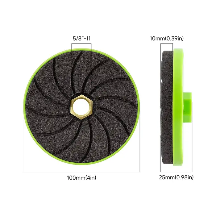 Disque de polissage et de finition pour carreaux céramiques LOZLIN 100 mm