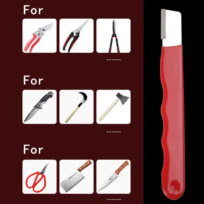 Affûteur de couteaux ciseaux grattoir de meulage rapide outil de coupe en métal Portable