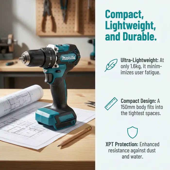 Perceuse-visseuse sans fil MAKITA DDF487 18V