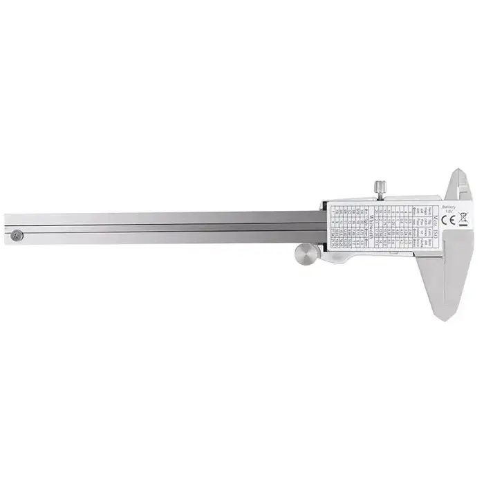 ET50 150mm Numérique Caliper En Acier Inoxydable Fraction/MM/Pouces 0.01mm Haute Précision pour Comp